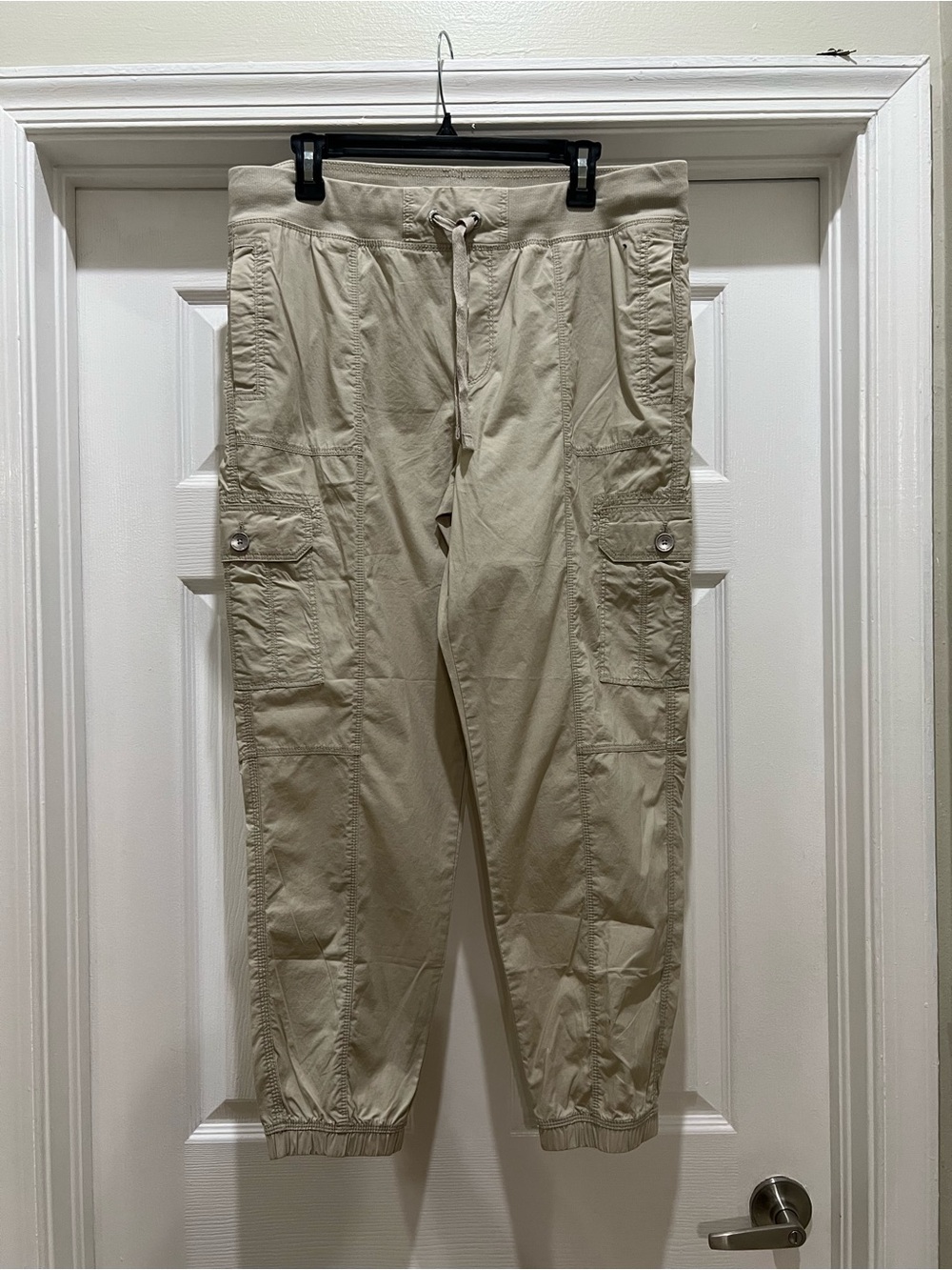 DKNY Khaki Cargo Jogger Pants